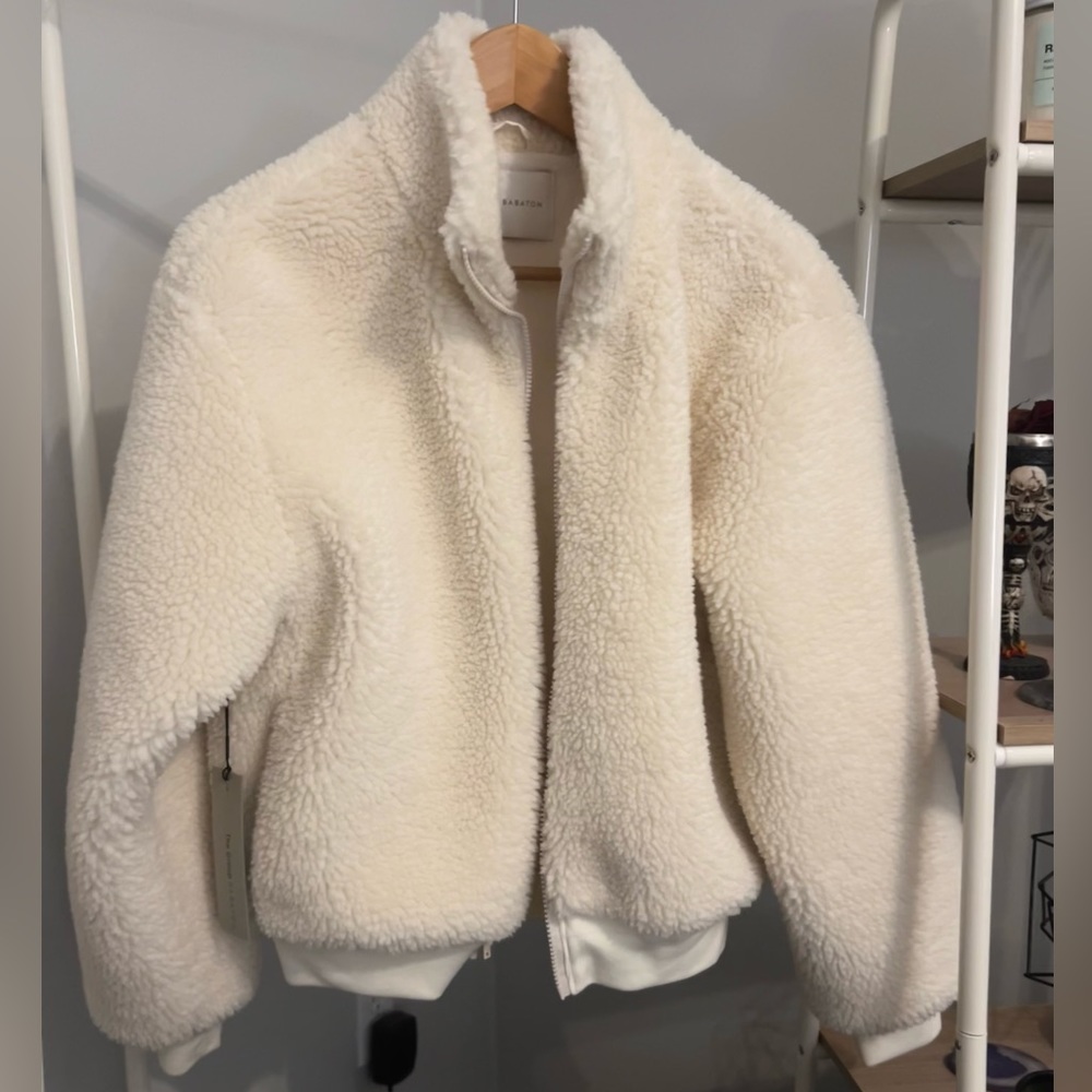 Aritzia Babaton Antic Jacket Sherpa